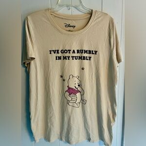 Disney Winnie the Pooh Women’s T shirt 2XL women’s Disney Winnie the Pooh shirt